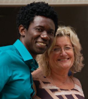 Babah Tarawally en Annette Nobuntu Mul